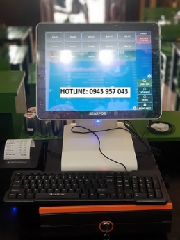 Thiết bị tính tiền giá rẻ tạp hóa tự chọn tại Kiên Giang