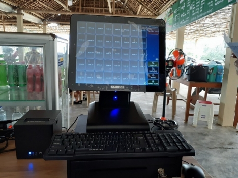 Nơi bán máy tính tiền tại Bình Thuận cho Quán ăn giá rẻ