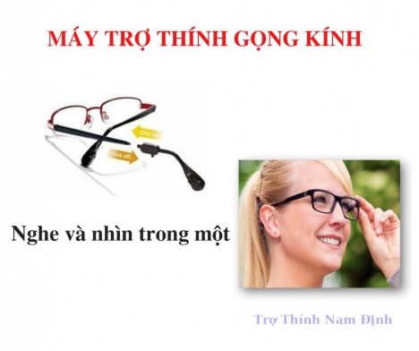 Máy trợ thính gọng kính đường xương