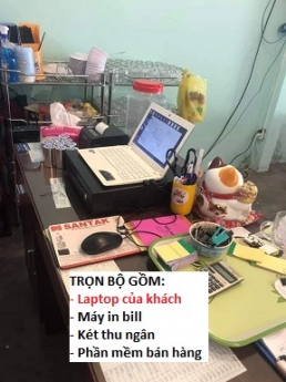 Máy in tặng phần mềm cho quán cafe, tea giá rẻ tại Đồng Nai