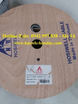 Cáp tín hiệu 2x16AWG (P/N: 9216) chậm cháy, chống nhiễu, vỏ PVC chịu nhiệt 75oC
