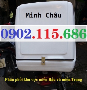 Thùng giao cơm văn phòng, thùng chở cơm hộp, thùng giao pizza, thùng giao trà sữa, thùng chở hàng đô