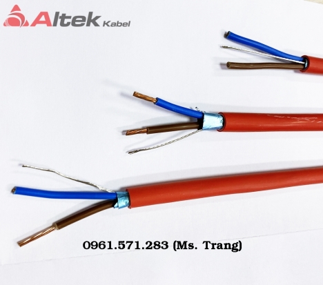 Cáp chống cháy, báo cháy 2x1.5 FR- Altek Kabel