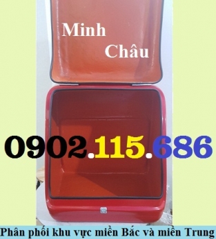 Thùng giao cơm văn phòng, thùng chở cơm hộp, thùng giao pizza, thùng giao trà sữa, thùng chở hàng đô