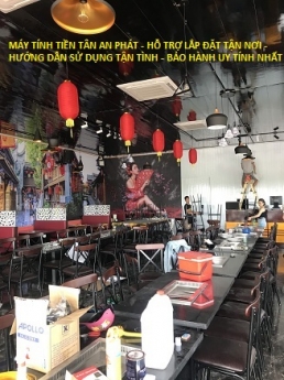 Combo máy tính tiền giá rẻ cho quán lẩu, quán nướng tại Hậu Giang