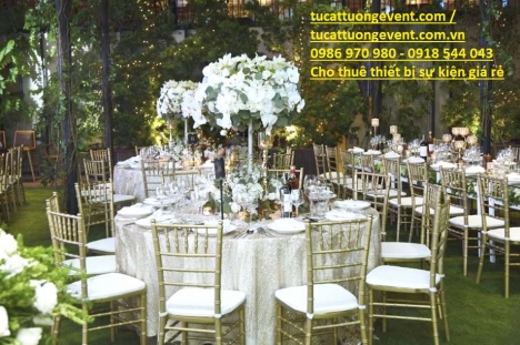 Cho Thuê Ghế Tiffany Giá Gôc Tại Tp.HCM