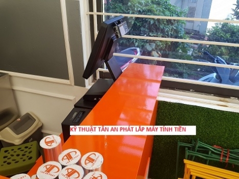 Máy tính tiền cho trà chanh, trà sữa giá rẻ tại Bình Dương
