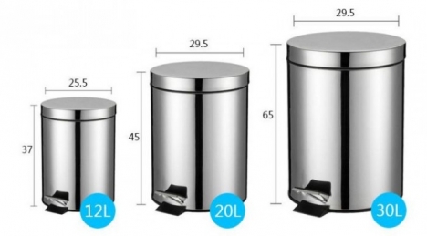 Thùng Đựng Rác Các Loại In Ấn Logo Khách Sạn, Nhà Hàng