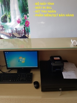 Spa tại HCM Lắp đặt trọn bộ máy tính tiền giá rẻ