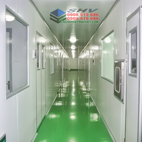 Nhận thi công phòng sạch cho nhà máy sản xuất dược phẩm trên toàn Miền Nam