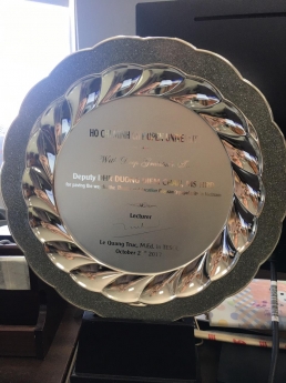 Biểu trưng đồng, cup đồng in ấn logo thương hiệu