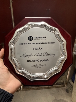 Biểu trưng đồng, cup đồng in ấn logo thương hiệu