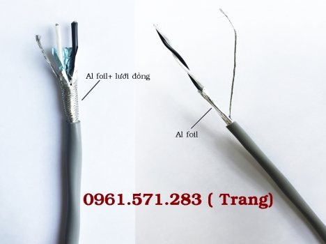 Cáp tín hiệu vặn xoắn 1pr18awg, 2pr18awg, 3pr18awg, 4pr18awg