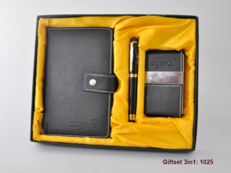 Gift Set in ấn logo thương hiệu, tri ân khách hàng