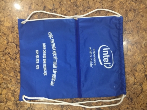 Túi dây rút in logo quảng cáo, quà tặng tri ân