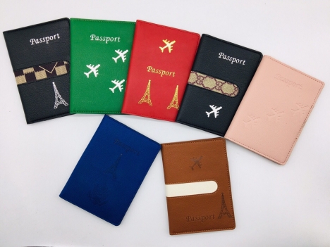 Vỏ Passport Da In Dập Logo Thương Hiệu, Quảng Cáo Thương Hiệu