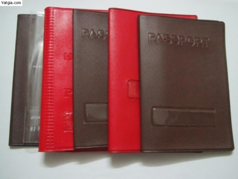 Vỏ Passport Da In Dập Logo Thương Hiệu, Quảng Cáo Thương Hiệu