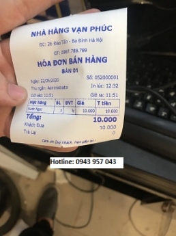 Máy tính tiền cảm ứng tại TP giá rẻ cung cấp quán ăn vạn phúc