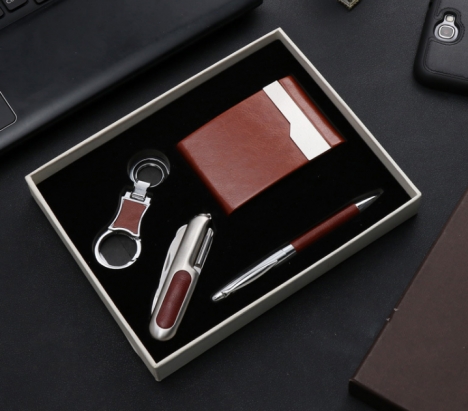 Gift Set in ấn logo thương hiệu, tri ân khách hàng