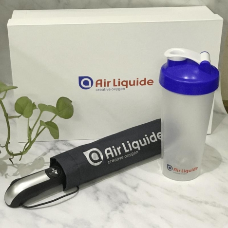 Gift Set in ấn logo thương hiệu, tri ân khách hàng