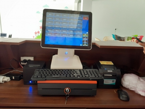 Máy tính tiền tại Ninh thuận cho quán Trà Chanh giá rẻ