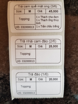 Nơi chuyên bán máy tính tiền cho quá Trà Chanh tại Ninh thuận