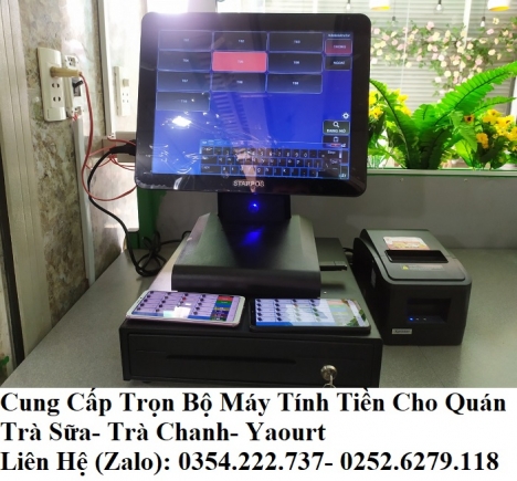 Bán máy tính tiền tại Ninh Thuận cho quán Trà Sữa giá rẻ