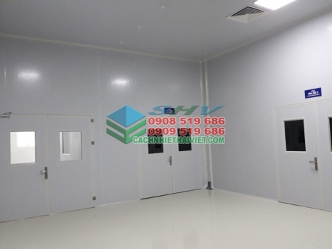 Thi công phòng sạch nhà máy sản xuất mỹ phẩm tại bình dương