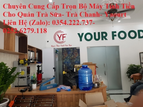 Bán máy tính tiền giá rẻ tại Ninh Thuận cho quán Trà Sữa