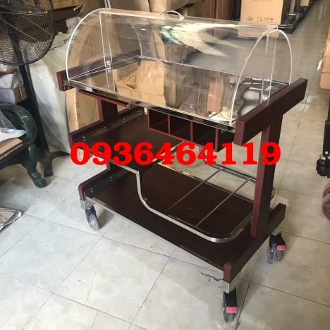 Lí do nên sử dụng xe đẩy phục vụ, xe dọn bát đĩa nhà hàng khách sạn