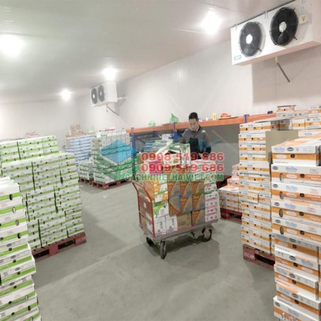 Thi công phòng sạch kho bảo quản trái cây