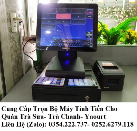 Bán máy tính tiền tại Ninh Thuận cho quán Trà Sữa giá rẻ