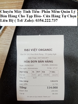 Nơi cung cấp máy tính – Phần mềm bán hàng tiền giá rẻ cho Tạp Hóa tại Ninh Thuận