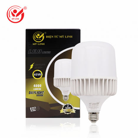 Bóng led trụ hợp kim nguyên khối cao cấp