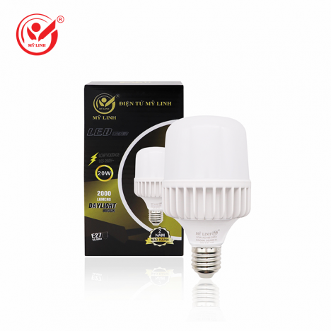 Bóng led trụ hợp kim nguyên khối cao cấp