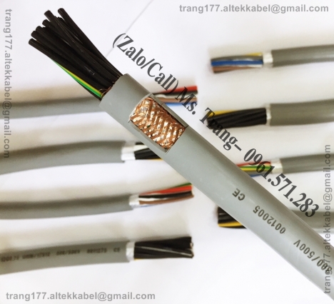 Dây tín hiệu, cáp điều khiển 8 lõi sỉ lẻ toàn quốc