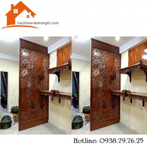 Nhận cắt vách ngăn cnc phòng thờ đẹp giá rẻ tại tphcm