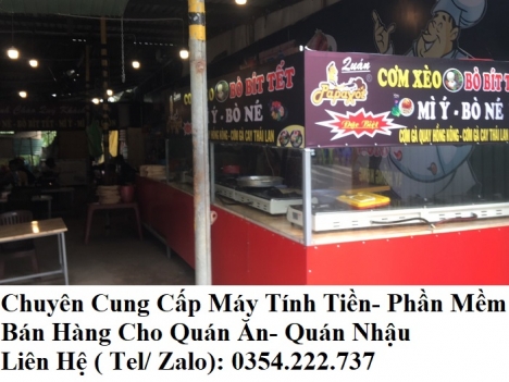 Máy tính tiền tại Ninh Thuận cho Quán Ăn giá rẻ