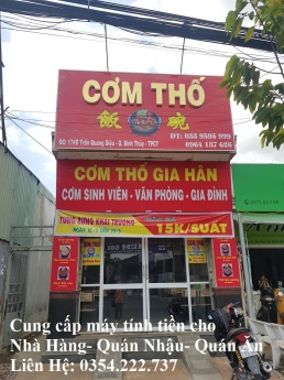 Máy tính tiền tại Ninh Thuận cho Quán Ăn