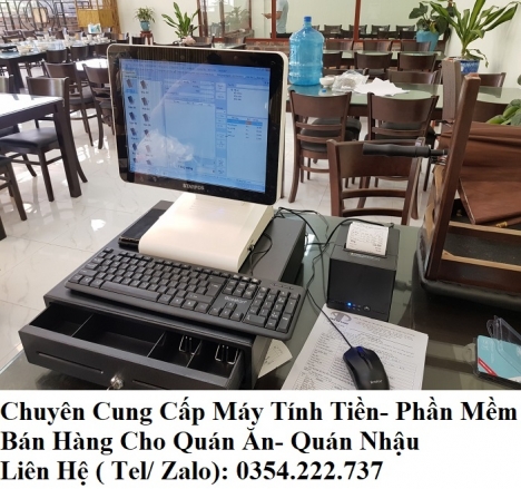 Lắp đặt máy tính tiền – Phần mềm bán hàng tại Ninh Thuận cho Quán Ăn
