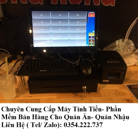 Máy tính tiền tại Ninh Thuận cho Quán Ăn giá rẻ