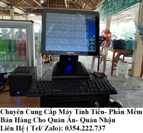 Lắp đặt máy tính tiền – Phần mềm bán hàng tại Ninh Thuận cho Quán Ăn