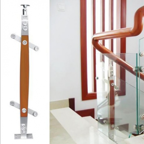 LAN CAN INOX 304, CẦU THANG INOX 304 KÍNH GỖ,CỔNG XẾP INOX 304