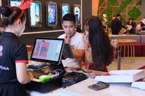 Lắp đặt Thiết bị tính tiền giá rẻ cho tiệm trà đào tại Phan Thiết