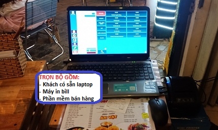 Milk Tea tại Bạc Liêu lắp máy tính tiền giá rẻ