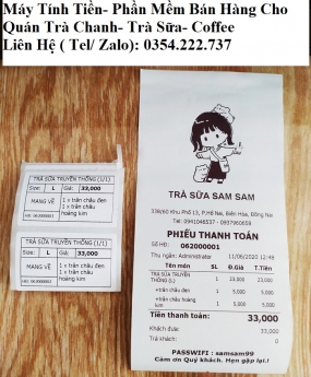 Trọn Bộ Phần Mềm Bán Hàng Tại Bình Thuận Cho Trà Sữa