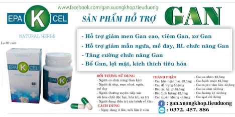 Hạ Đường Huyết Y Sư - Hỗ Trợ Gan Epakcel