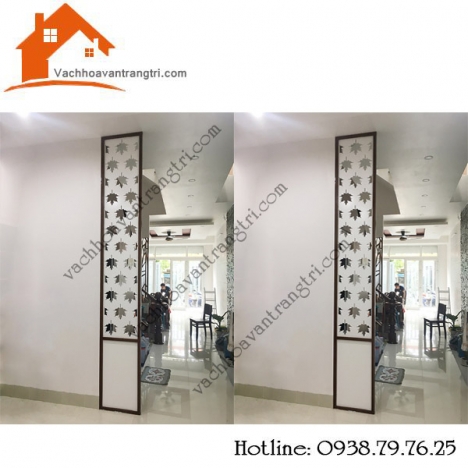 Vách cnc hoa văn giá rẻ bằng gỗ mdf tại tphcm