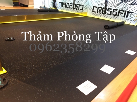 thảm cao su sàn gym