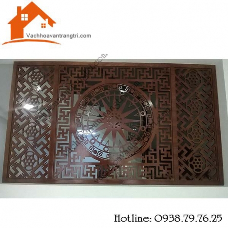 Vách cnc hoa văn giá rẻ bằng gỗ mdf tại tphcm